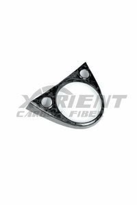 FIAT 500 ABARTH Carbon Fiber Interior Shift Gate Panel Trim Cover-forged carbon