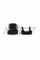 FIAT 500 ABARTH Carbon Fiber Steering Wheel Trim black