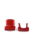 FIAT 500 ABARTH Carbon Fiber Steering Wheel Trims[2pcs]