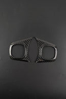 FIAT 500 ARARTH Carbon Fiber Steering Wheel Trims[2pcs]