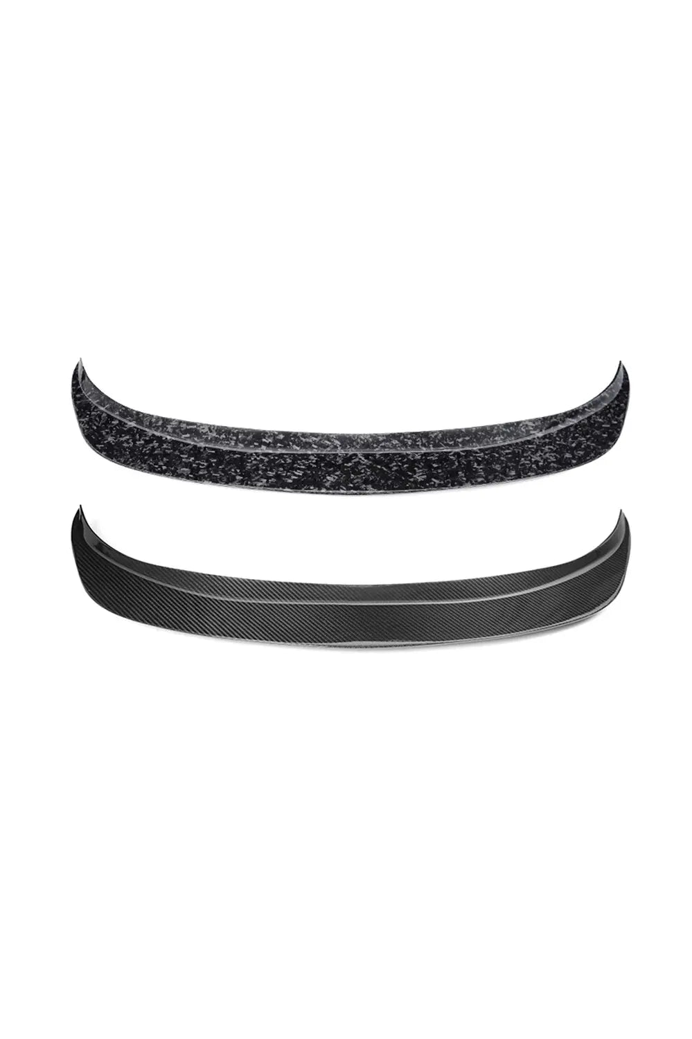 FIAT 500 Real Carbon Fiber Roof Spoiler Trim Cover