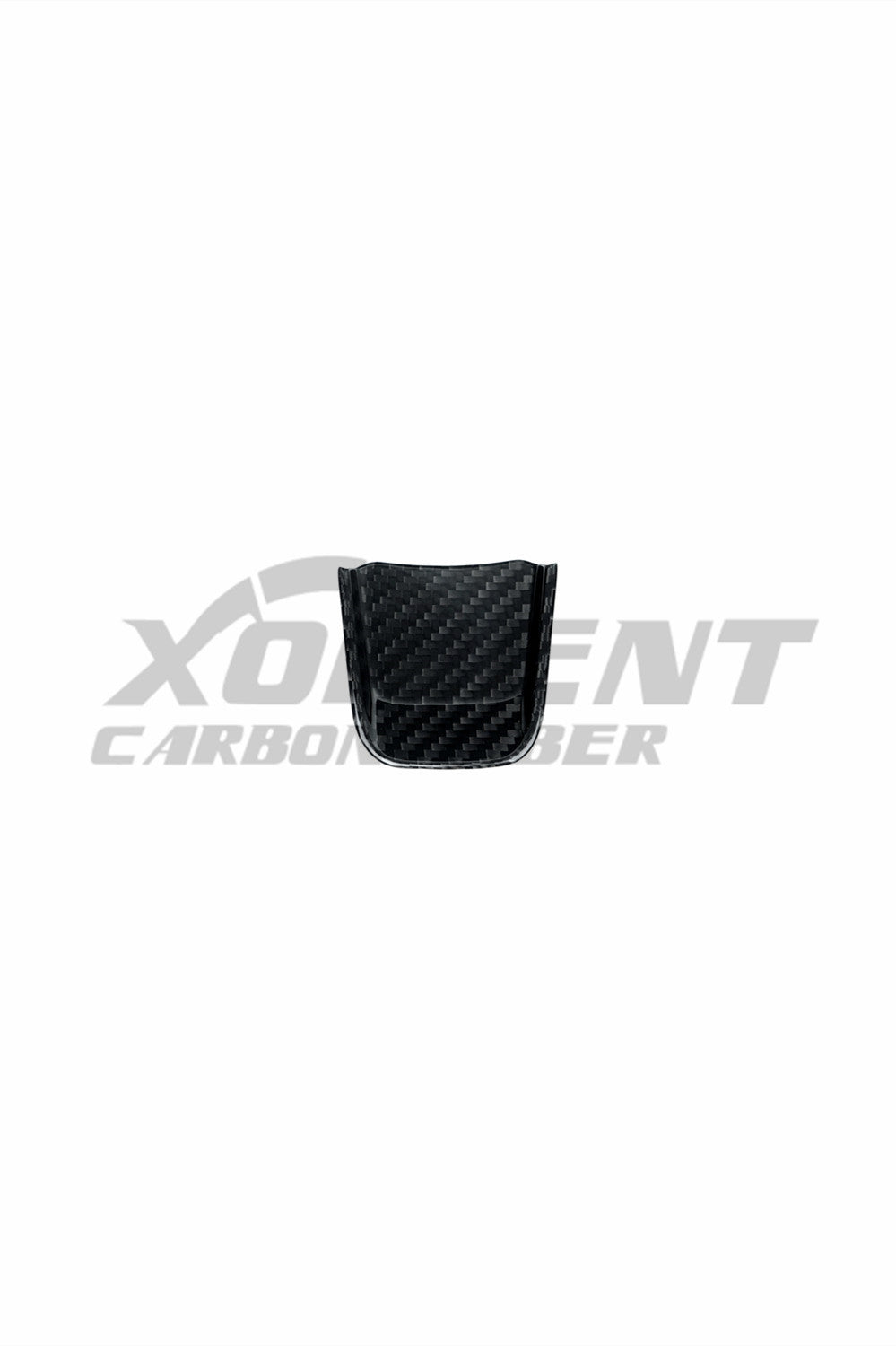 Fiat 500 Abarth Carbon Fiber Steering Wheel Lower Center Trim Cover