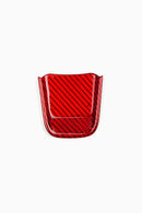 Fiat 500 Abarth Carbon Fiber Steering Wheel Lower Center Trim Cover