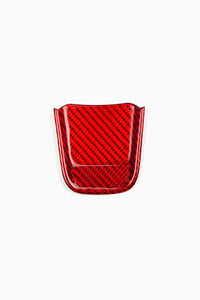 Fiat 500 Abarth Carbon Fiber Steering Wheel Lower Center Trim Cover