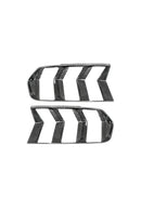 Ford Mustang S650 2024+Carbon Fiber Rear Tail Light Trim Bezel Covers