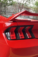 Ford Mustang S650 2024+Carbon Fiber Rear Tail Light Trim Bezel Covers