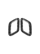 Ford F150 2015-2020 Shift Knob Chrome Delete Carbon Fiber Trim Cover XORIENT carbon fiber