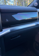 Ford F150 2021-Present Dashboard and Glove Box Hard Carbon Fiber Cover