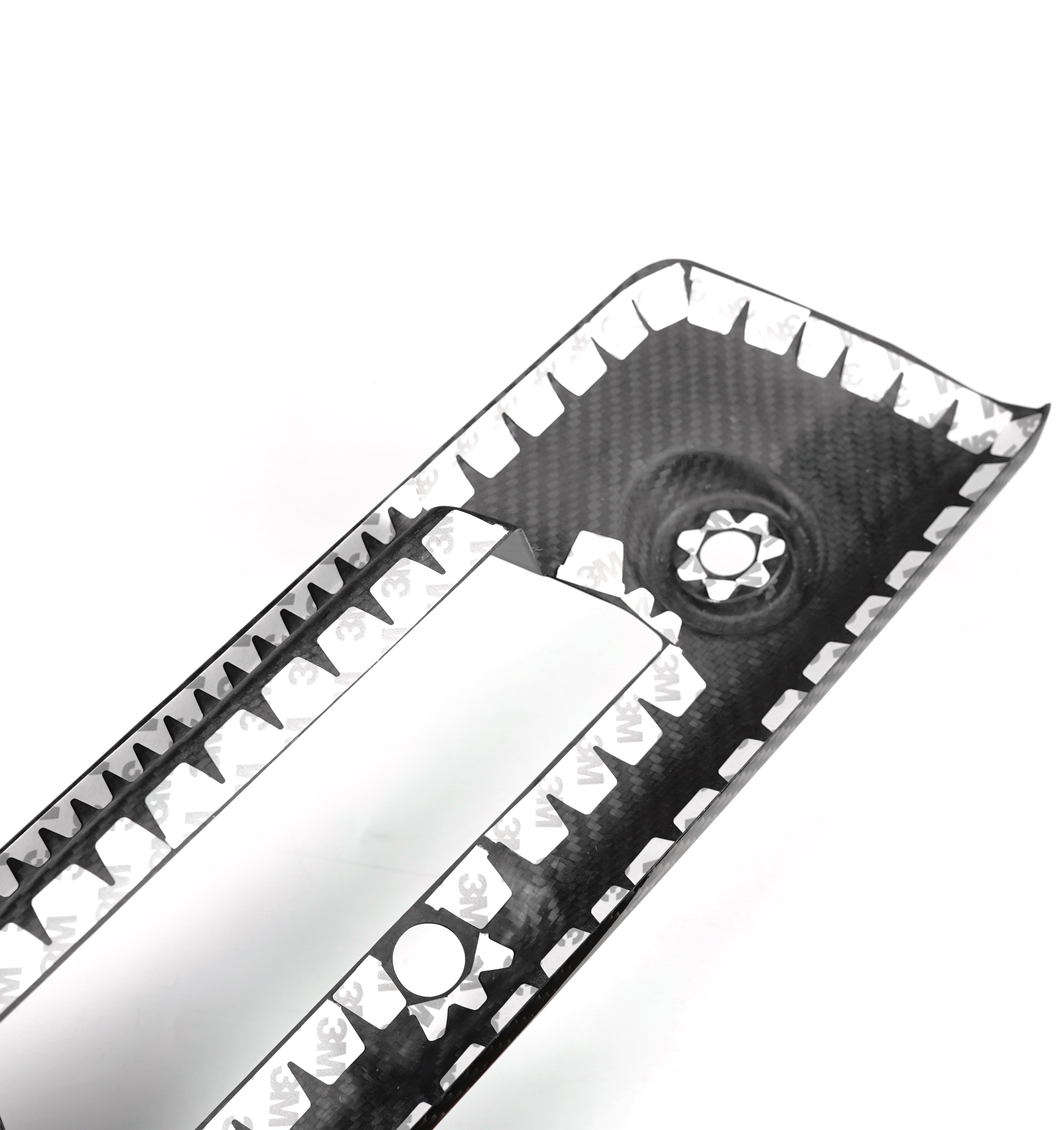 Ford F150 2021-Up Tailgate Latch Door Handles Real Carbon Fiber Trim Cover