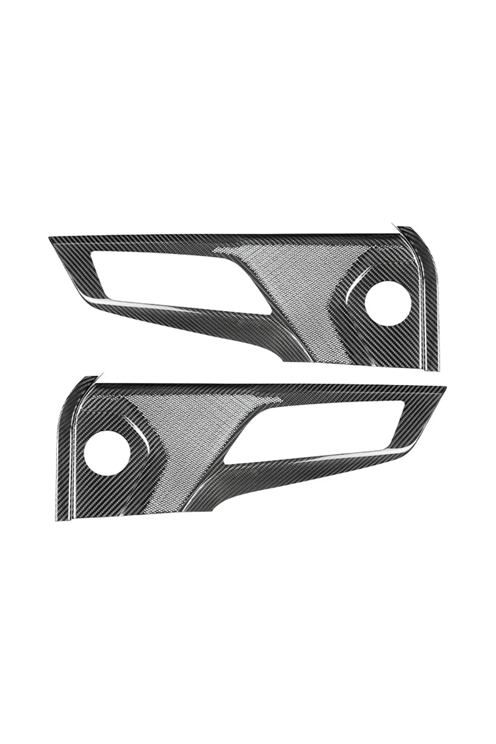 Ford Mustang S650 2024 Carbon Fiber Interior Door Trim Covers[2pcs]