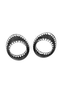 Infiniti G37 Carbon Fiber Fog Light Bezels Trim Covers