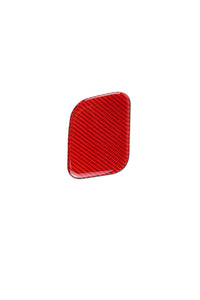 Mustang Carbon Fiber Interior Storage Trim Overlay Red