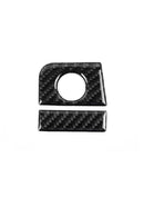 Mustang Carbon Fiber Interior Storage Trim Overlay Black