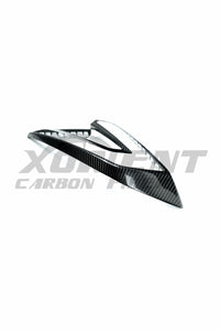 Subaru 2022+WRX Carbon Fiber Front Bumper Skirts Trims[2ps]-balck