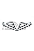 Subaru 2022+WRX Carbon Fiber Front Bumper Skirts Trims[2ps]-balck