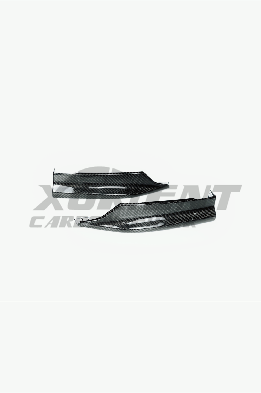 Subaru 2022+WRX Carbon Fiber Front Bumper Skirts Trims[2pcs]