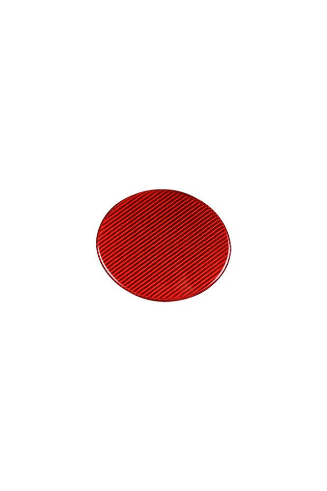 Carbon Fiber Gas Cap Trim Cover For Subaru BRZ/Toyota 86-red