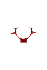 Subaru BRZ Toyota GR86 Carbon Fiber Steering Wheel Trim Cover Red