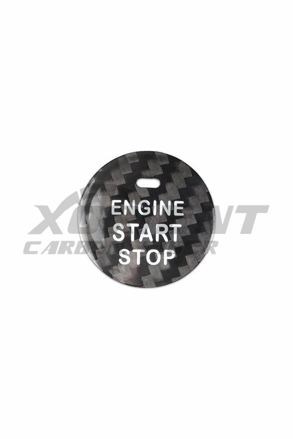 Subaru WRX Carbon Fiber Start Stop Button Trim Cover