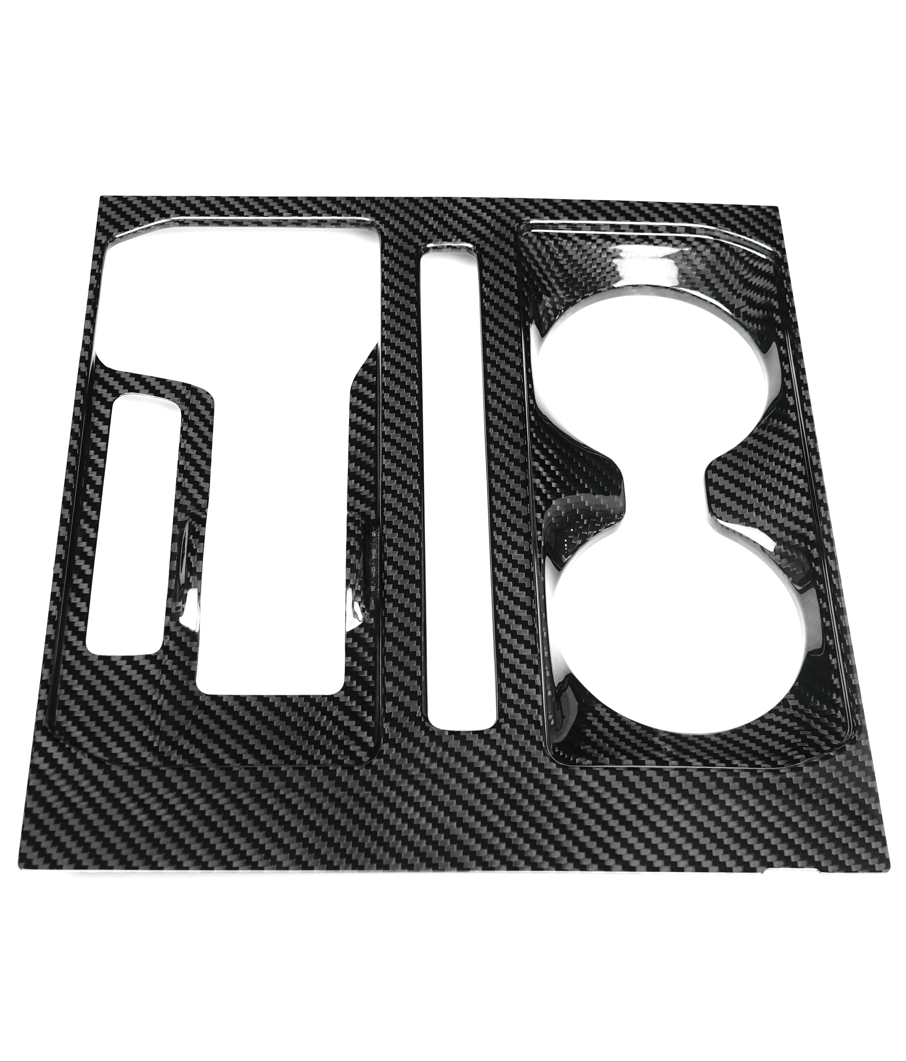 Xorient Carbon Fiber F150 2021-Up Center Console Hard Carbon Fiber Cover black
