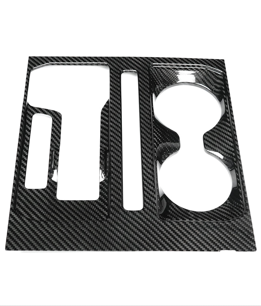 F150 2021-Up Center Console Hard Carbon Fiber Trim Cover