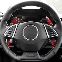 Carbon Fiber Paddle Shifter Extension For 2016-2023 Chevy Camaro/2014-2019 Corvette-forged carbon-red